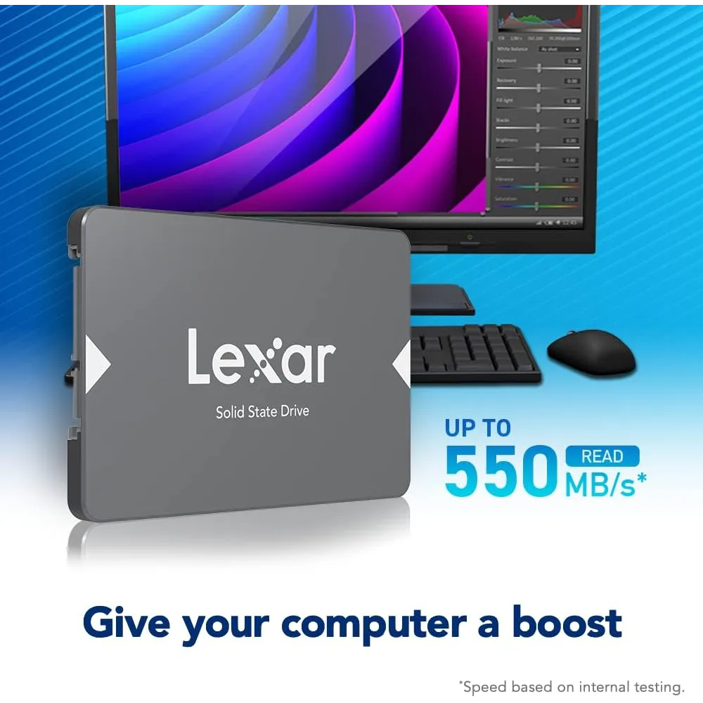 Lexar NS100 SSD SATA 2.5 - للتقنيات الحديثة TT TAB متجر