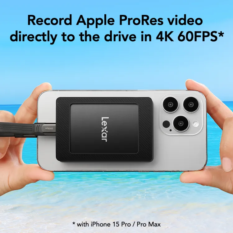 Lexar SL500 Portable SSD with Magnetic Set - للتقنيات الحديثة TT TAB متجر