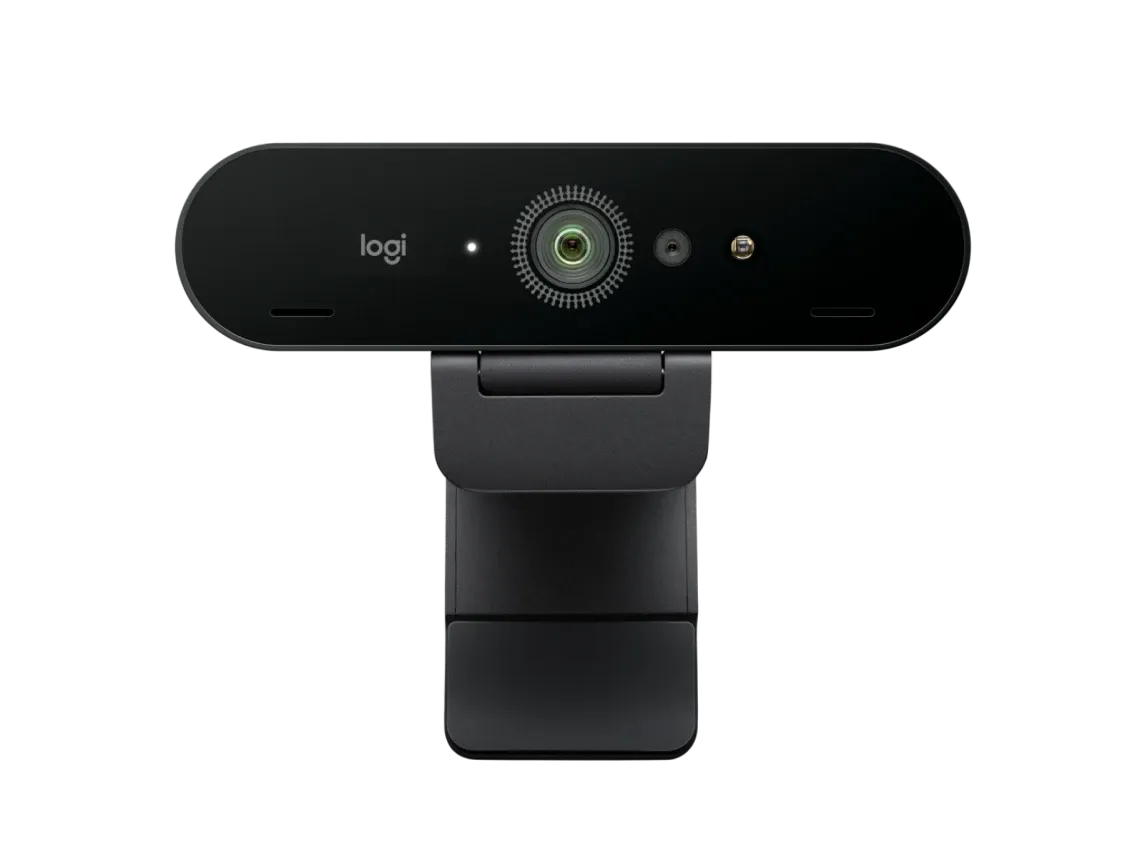 Logitech C1000e BRIO 4K webcam with Windows Hello support - متجر TT Tab للتقنيات الحديثة