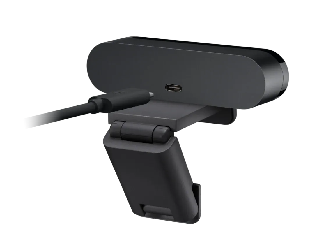 Logitech C1000e BRIO 4K webcam with Windows Hello support - متجر TT Tab للتقنيات الحديثة