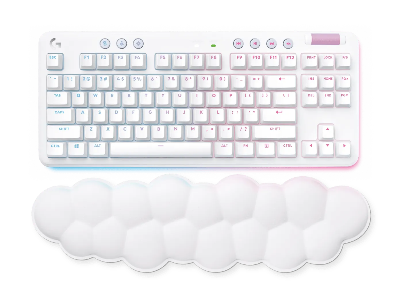 Logitech G715 Wireless Gaming Keyboard Mechanical Switches and Palmrest - متجر TT Tab للتقنيات الحديثة