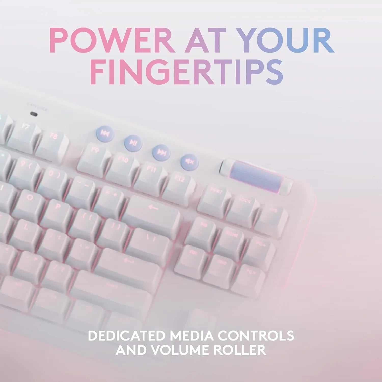 Logitech G715 Wireless Gaming Keyboard Mechanical Switches and Palmrest - متجر TT Tab للتقنيات الحديثة