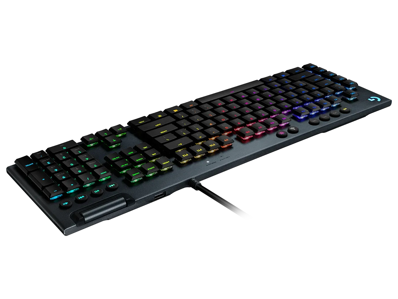 Logitech G815 RGB Wired Mechanical Gaming Keyboard with Low Profile Keys - متجر TT Tab للتقنيات الحديثة