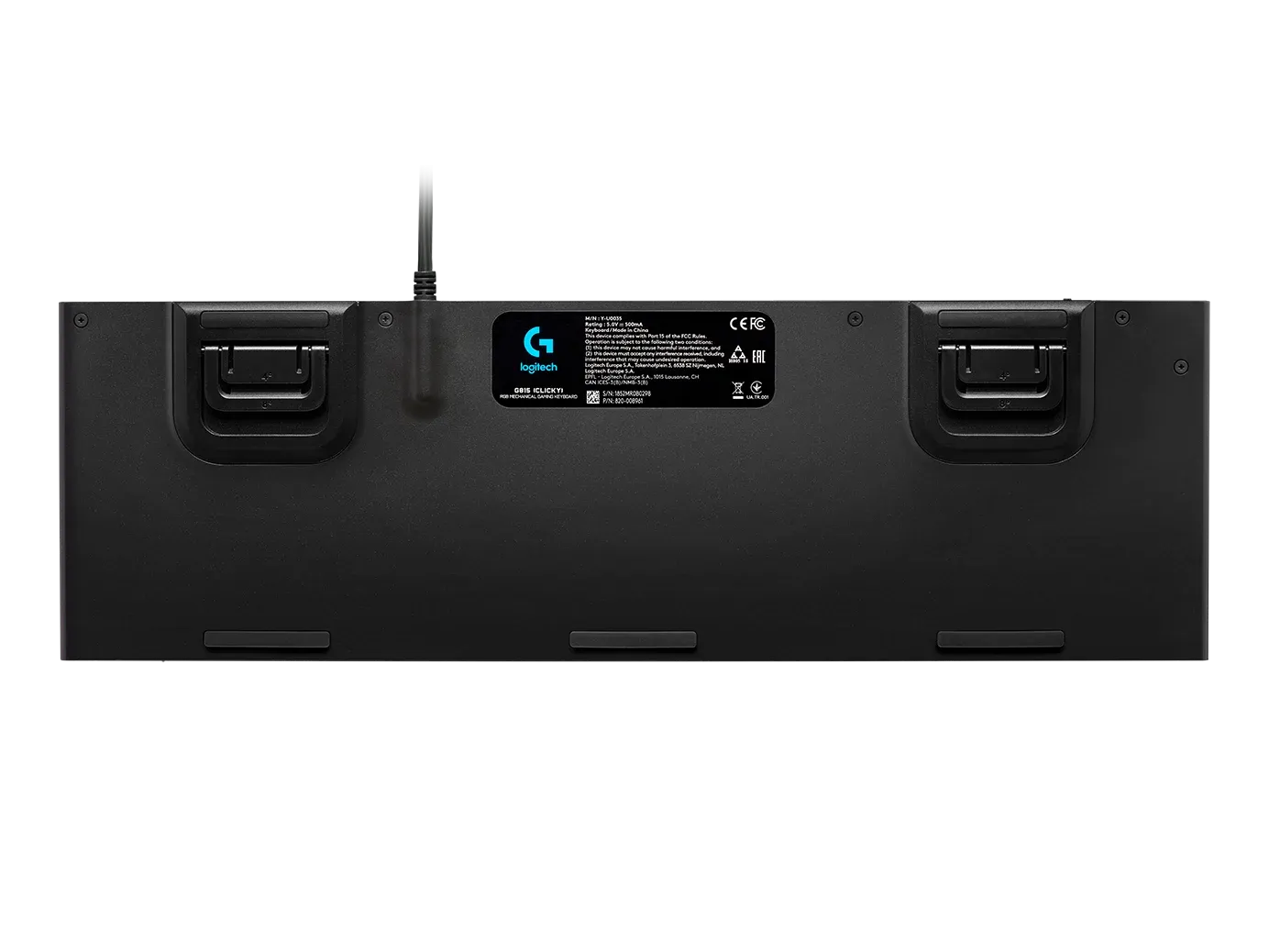 Logitech G815 RGB Wired Mechanical Gaming Keyboard with Low Profile Keys - متجر TT Tab للتقنيات الحديثة