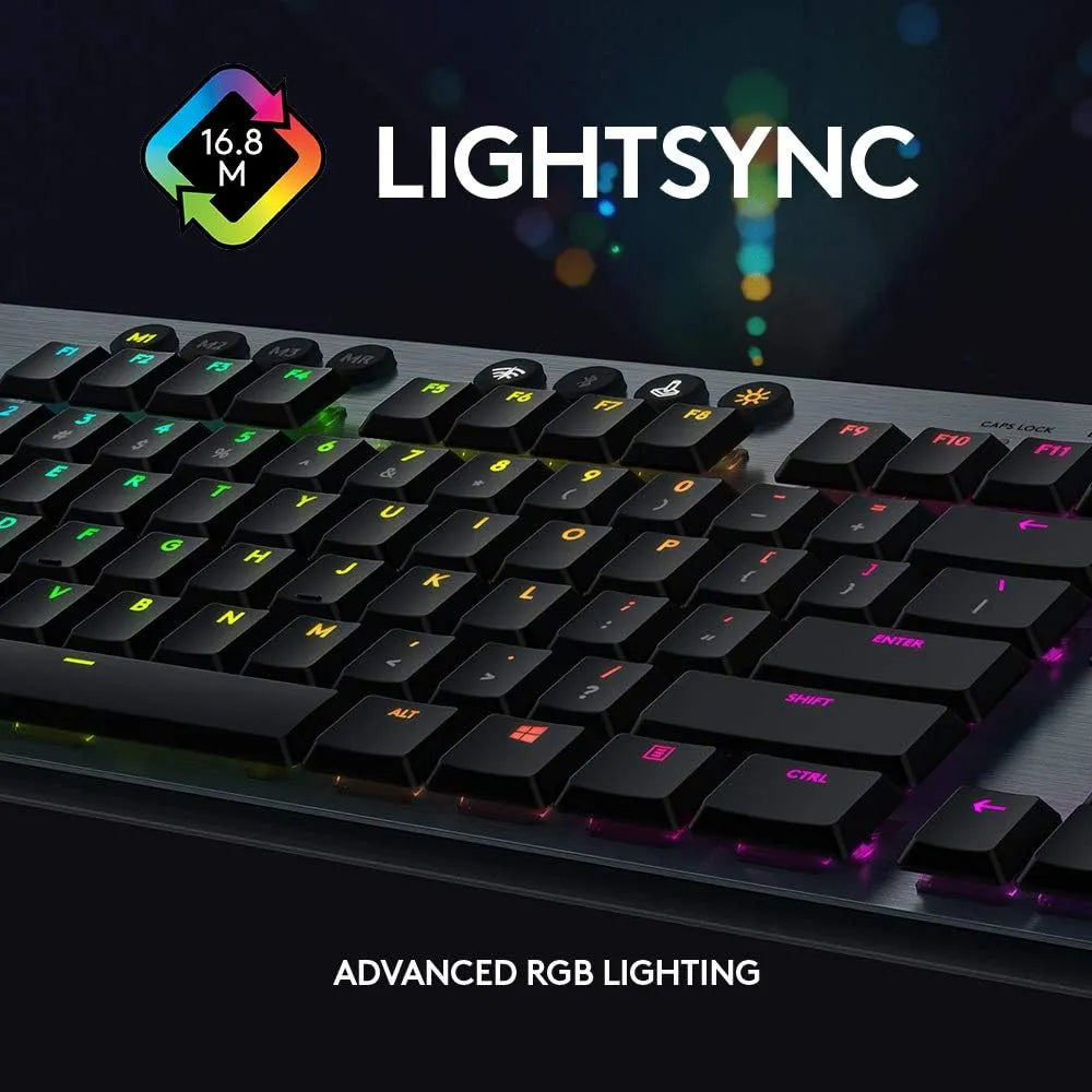 Logitech G815 RGB Wired Mechanical Gaming Keyboard with Low Profile Keys - متجر TT Tab للتقنيات الحديثة
