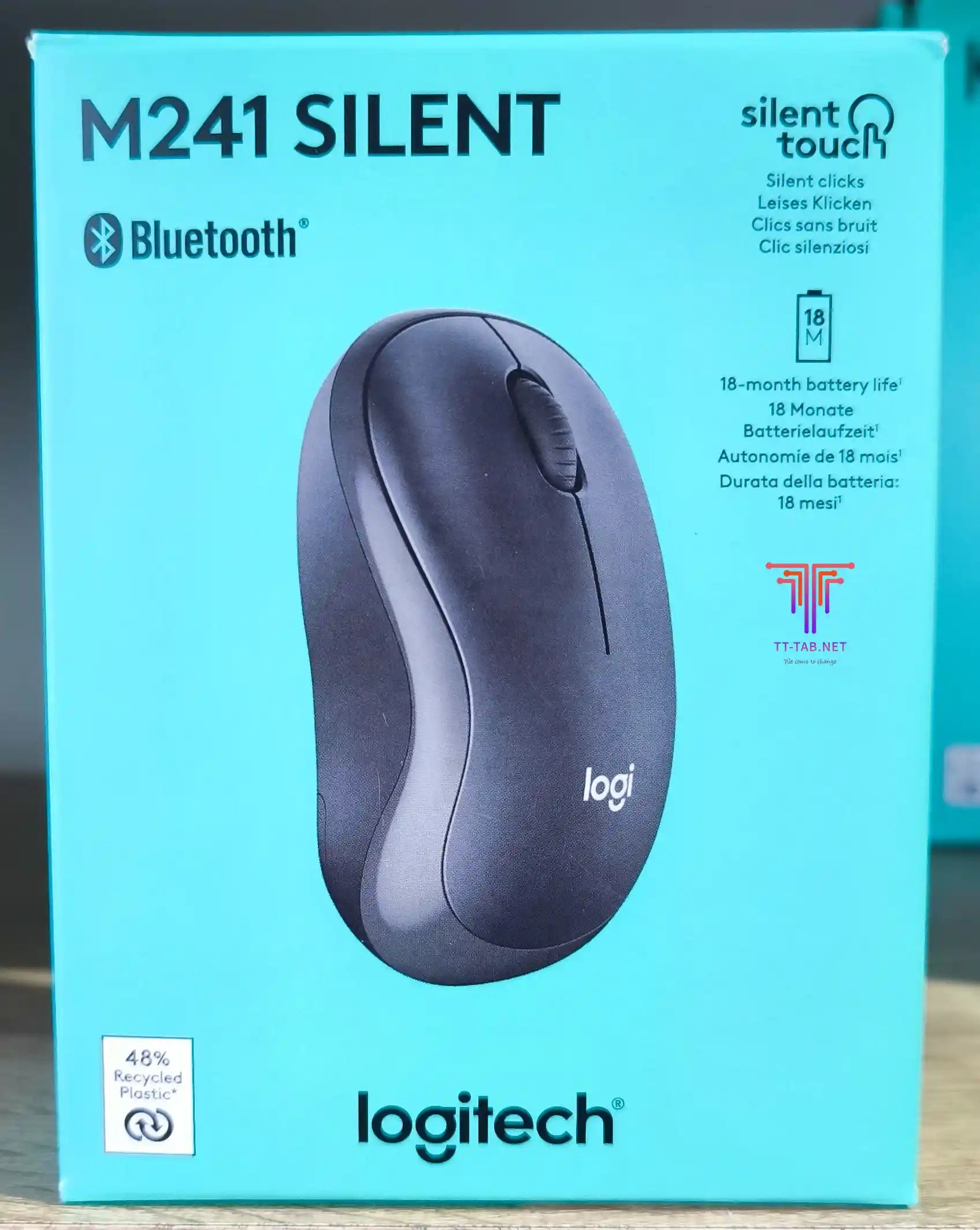 Logitech M241 Silent Bluetooth Mouse - للتقنيات الحديثة TT TAB متجر