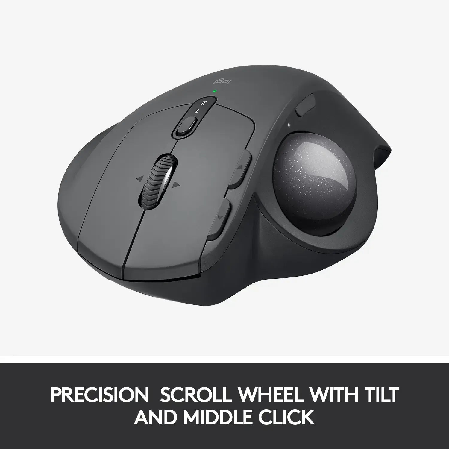 Logitech MX Ergo Plus Advanced Wireless Trackball with Extra Wedge - للتقنيات الحديثة TT TAB متجر