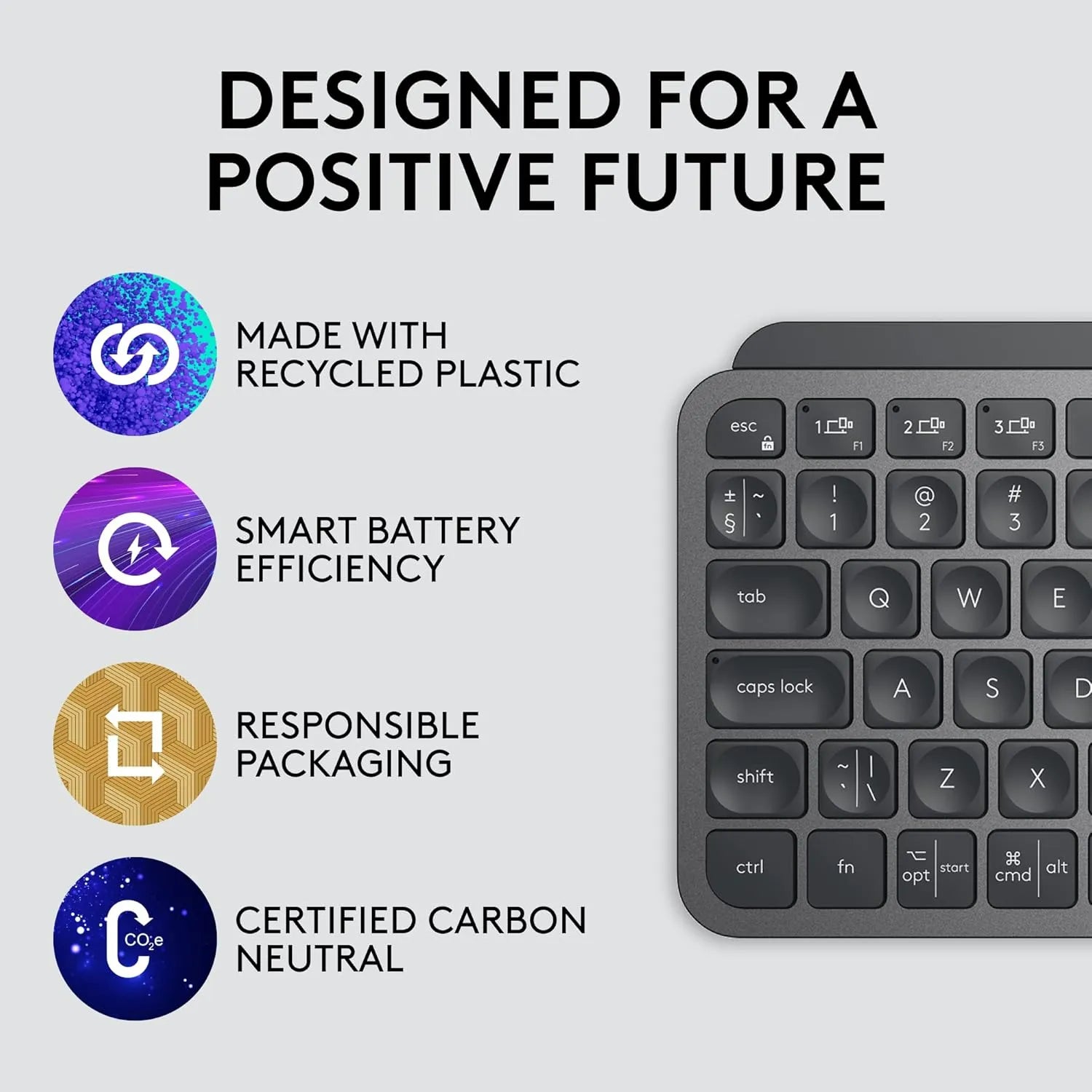 Logitech MX Keys Mini Bluetooth Keyboard Backlit Rechargeable - للتقنيات الحديثة TT TAB متجر