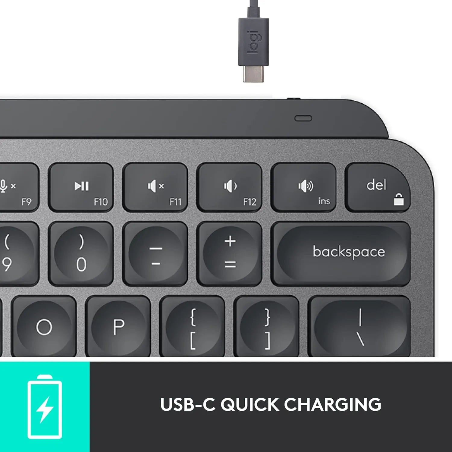 Logitech MX Keys Mini Bluetooth Keyboard Backlit Rechargeable - للتقنيات الحديثة TT TAB متجر