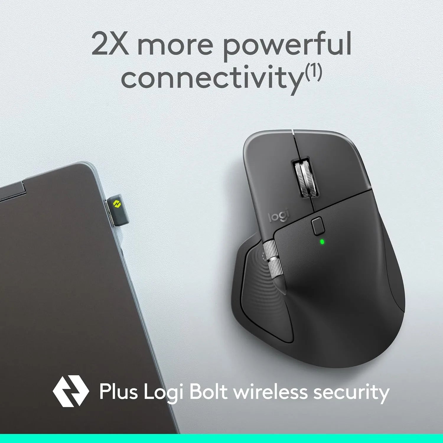 Logitech MX Master 4 for Business Wireless and Bluetooth Mouse Rechargeable - متجر TT Tab للتقنيات الحديثة