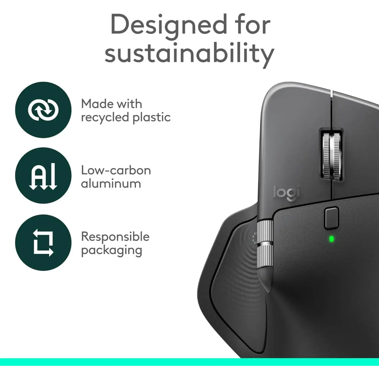 Logitech MX Master 4 for Business Wireless and Bluetooth Mouse Rechargeable - متجر TT Tab للتقنيات الحديثة