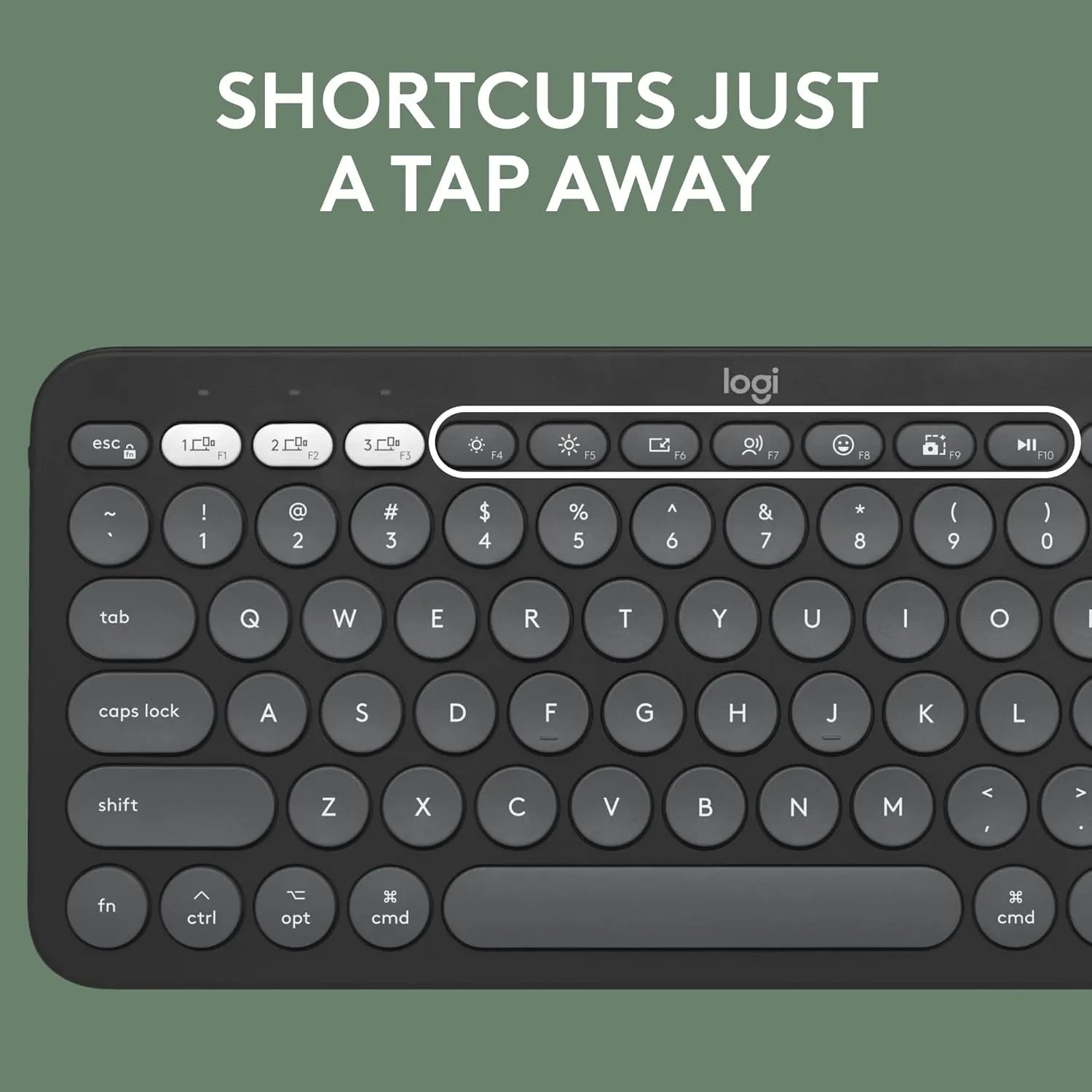 Logitech Pebble 2 Combo Wireless and Bluetooth Mouse and Keyboard - للتقنيات الحديثة TT TAB متجر