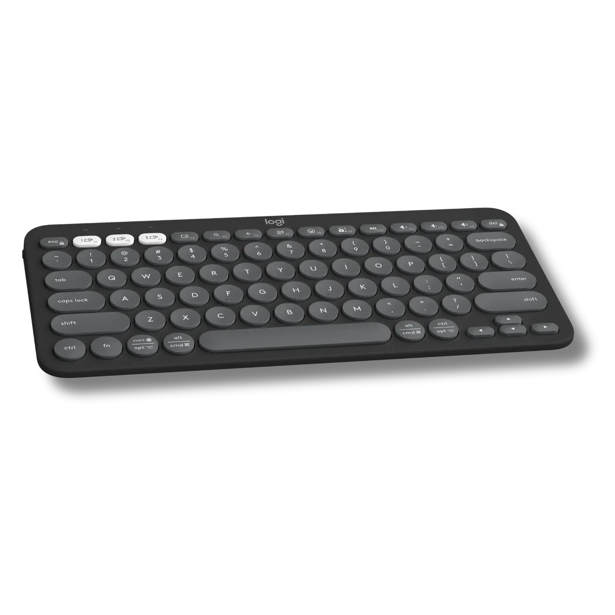 Logitech Pebble Keys 2 K380s Multi-Device Bluetooth Keyboard with Quiet Low-Profile Keys - متجر TT Tab للتقنيات الحديثة