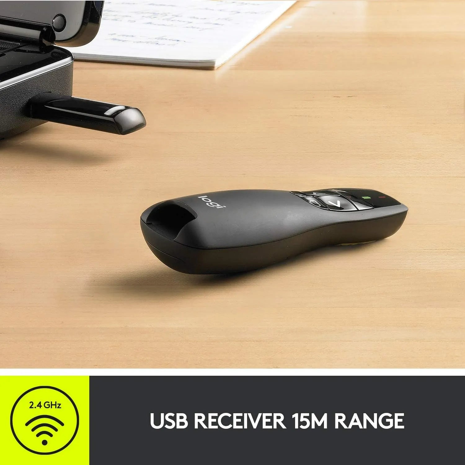 Logitech R400 Wireless Presenter Remote - للتقنيات الحديثة TT TAB متجر