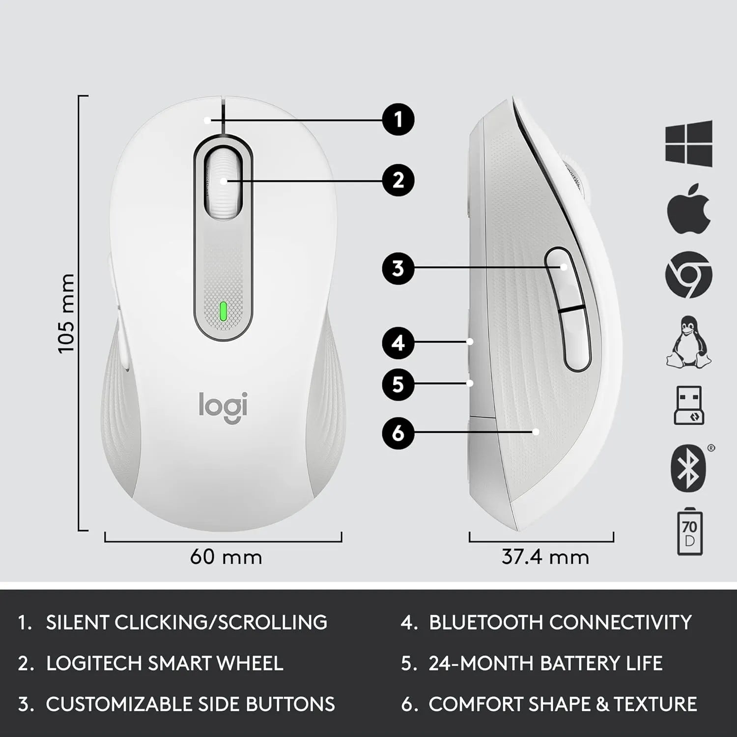 Logitech Signature MK650 Combo for Business - للتقنيات الحديثة TT TAB متجر