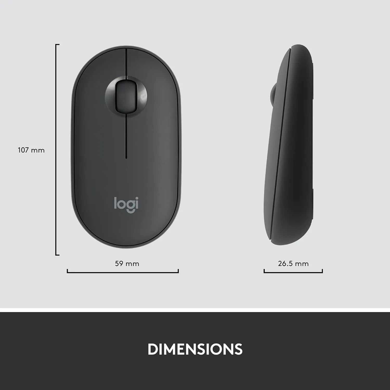 Logitech MK470 Slim Combo wireless keyboard and mouse - للتقنيات الحديثة TT TAB متجر