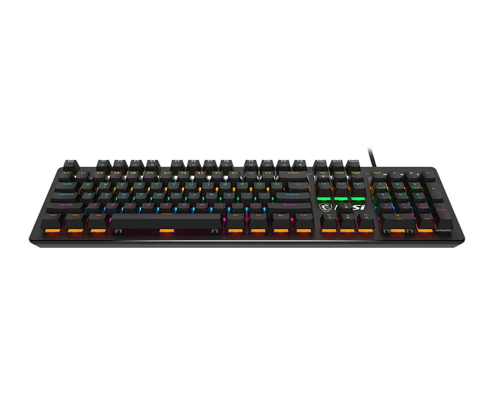 MSI FORGE GK300 Wired Mechanical Gaming Keyboard with Blue Switches - متجر TT Tab للتقنيات الحديثة