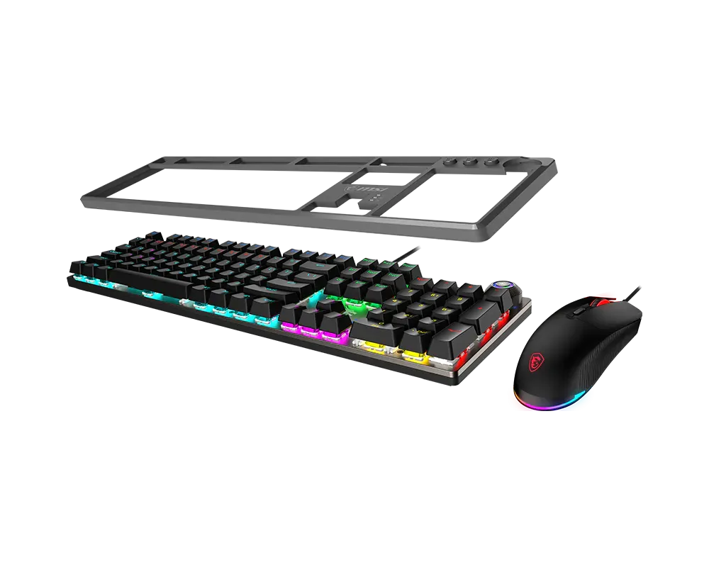 MSI FORGE GK310 Combo RED Switches Wired Gaming RGB Keyboard & Mouse - متجر TT Tab للتقنيات الحديثة