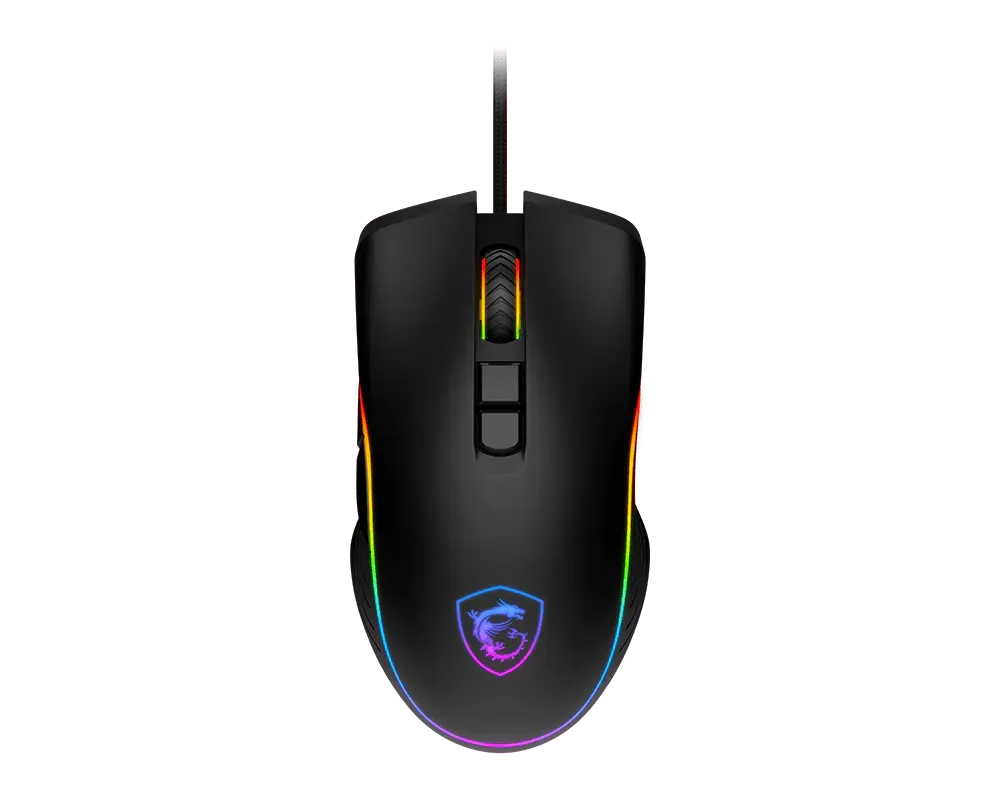 MSI FORGE GM300 Wired Gaming Mouse with Multi-effect RGB - متجر TT Tab للتقنيات الحديثة