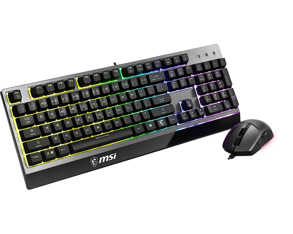 MSI Vigor GK30 Wired Gaming RGB Keyboard and Mouse Combo - متجر TT Tab للتقنيات الحديثة