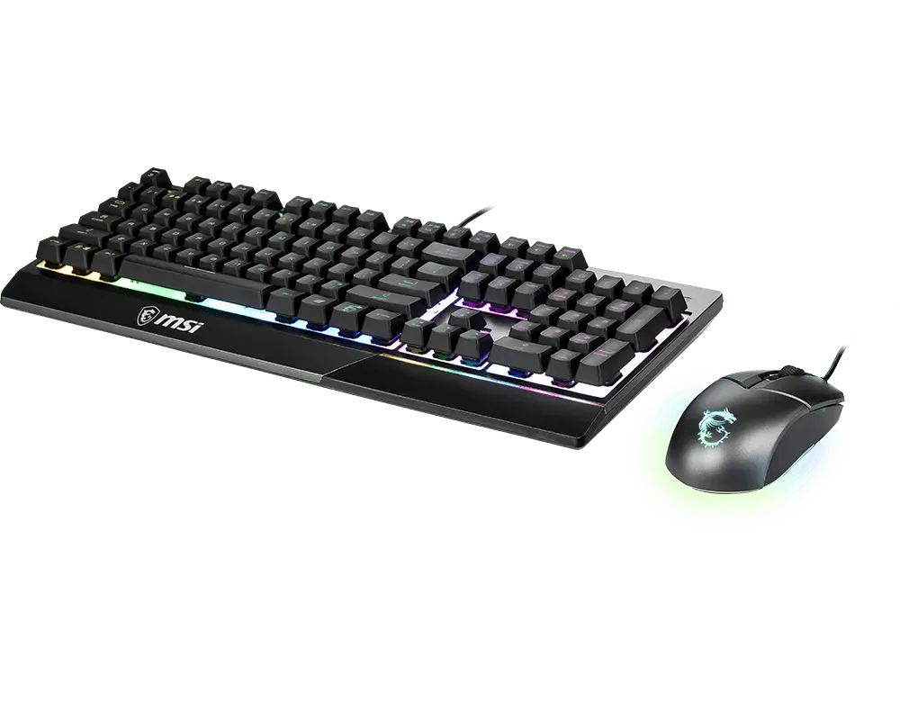 MSI Vigor GK30 Wired Gaming RGB Keyboard and Mouse Combo - متجر TT Tab للتقنيات الحديثة