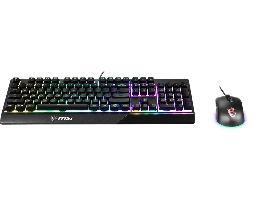 MSI Vigor GK30 Wired Gaming RGB Keyboard and Mouse Combo - متجر TT Tab للتقنيات الحديثة
