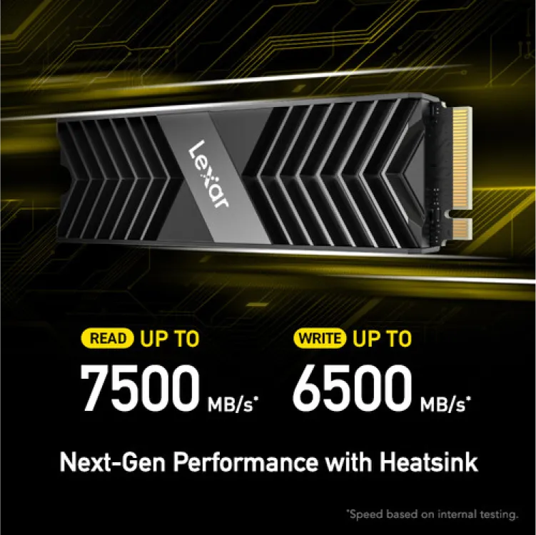 Lexar NM800 Pro with Heatsink support PS5 - للتقنيات الحديثة TT TAB متجر