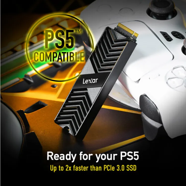 Lexar NM800 Pro with Heatsink support PS5 - للتقنيات الحديثة TT TAB متجر