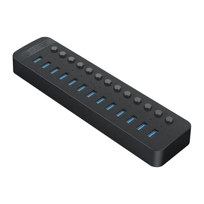 Orico CT2U3-13AB-BK-BP USB HUB 13 Port 3.0 with Individual On/Off Switches - للتقنيات الحديثة TT TAB متجر