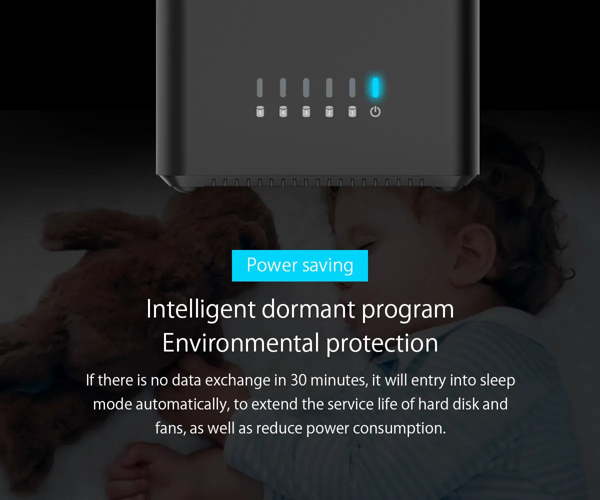 Orico DS500C3 SATA 3.5 Enclosure 5 Bay - للتقنيات الحديثة TT TAB متجر