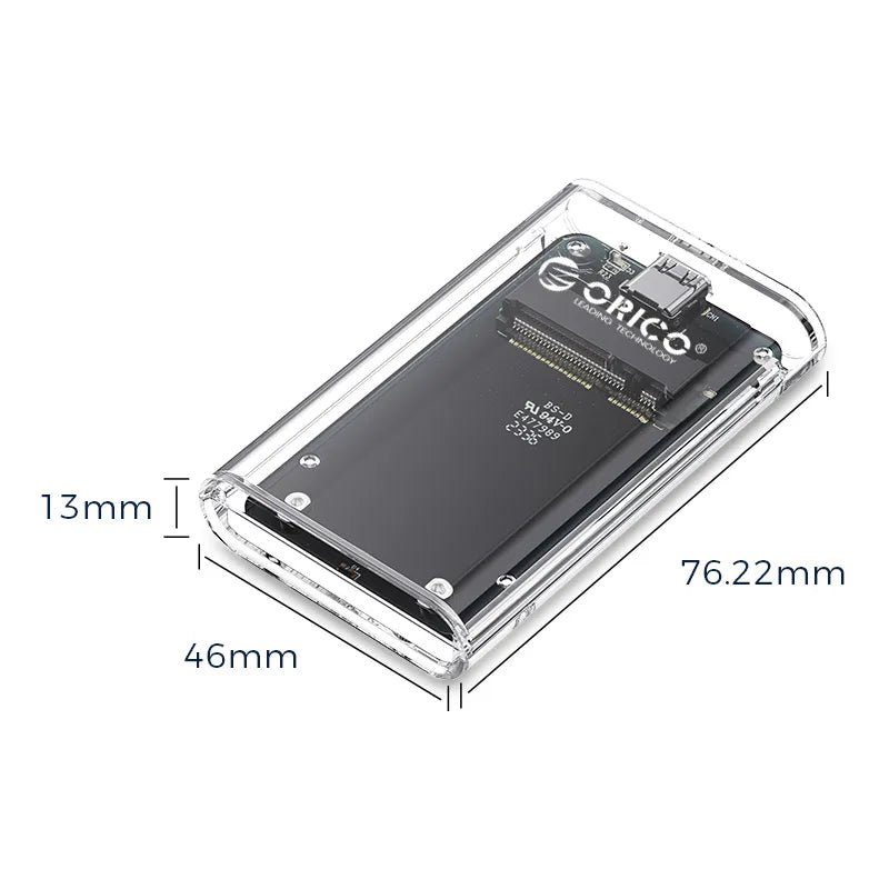 Orico TC10-MS mSATA SSD Enclosure - للتقنيات الحديثة TT TAB متجر