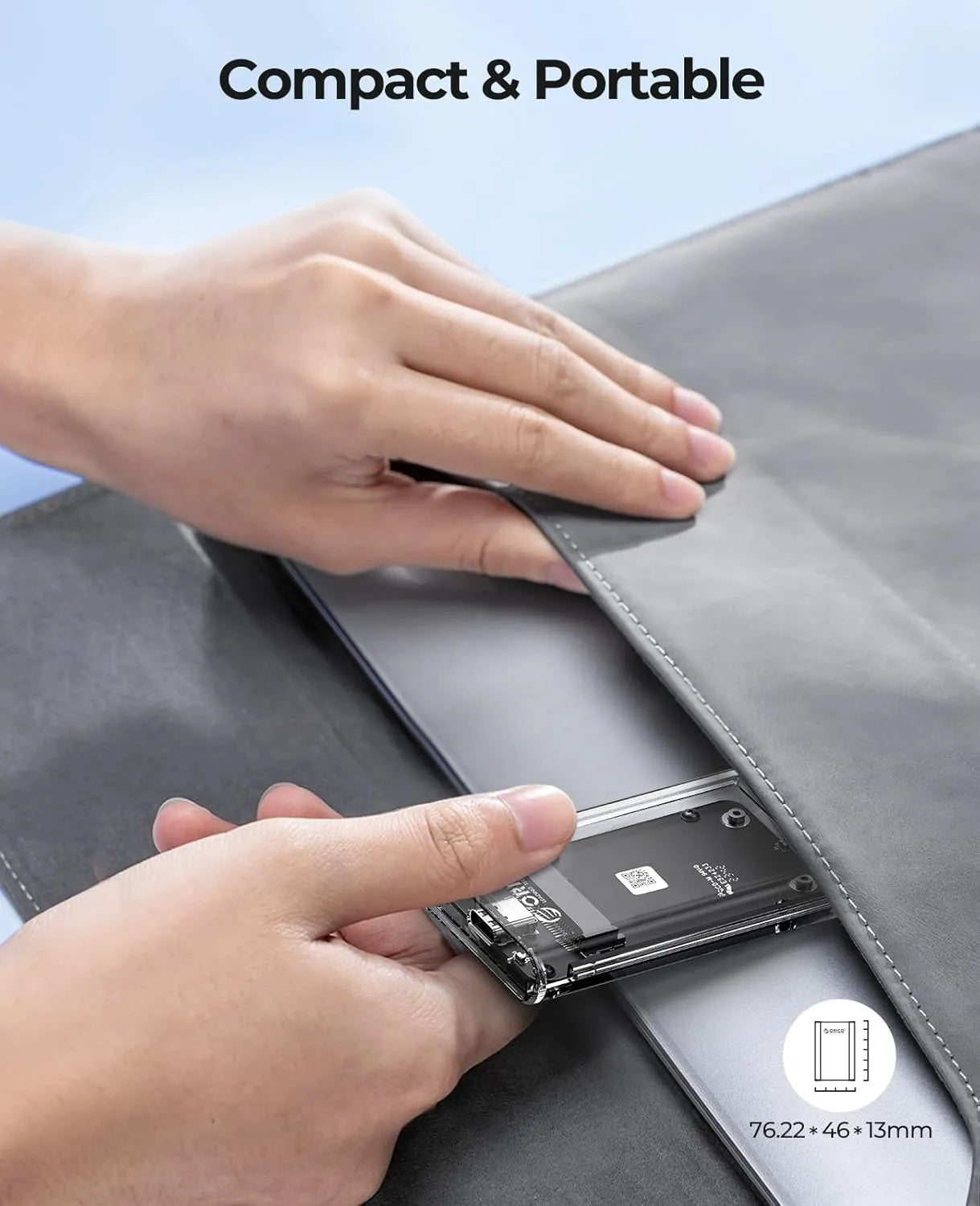 Orico TC10-MS mSATA SSD Enclosure - للتقنيات الحديثة TT TAB متجر