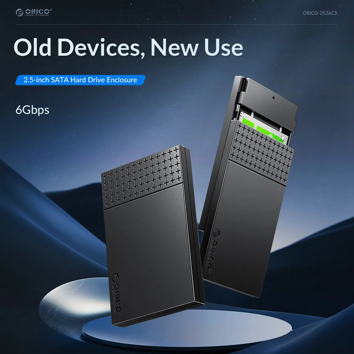 Orico 2526C3-V1 SATA 2.5 Enclosure - للتقنيات الحديثة TT TAB متجر