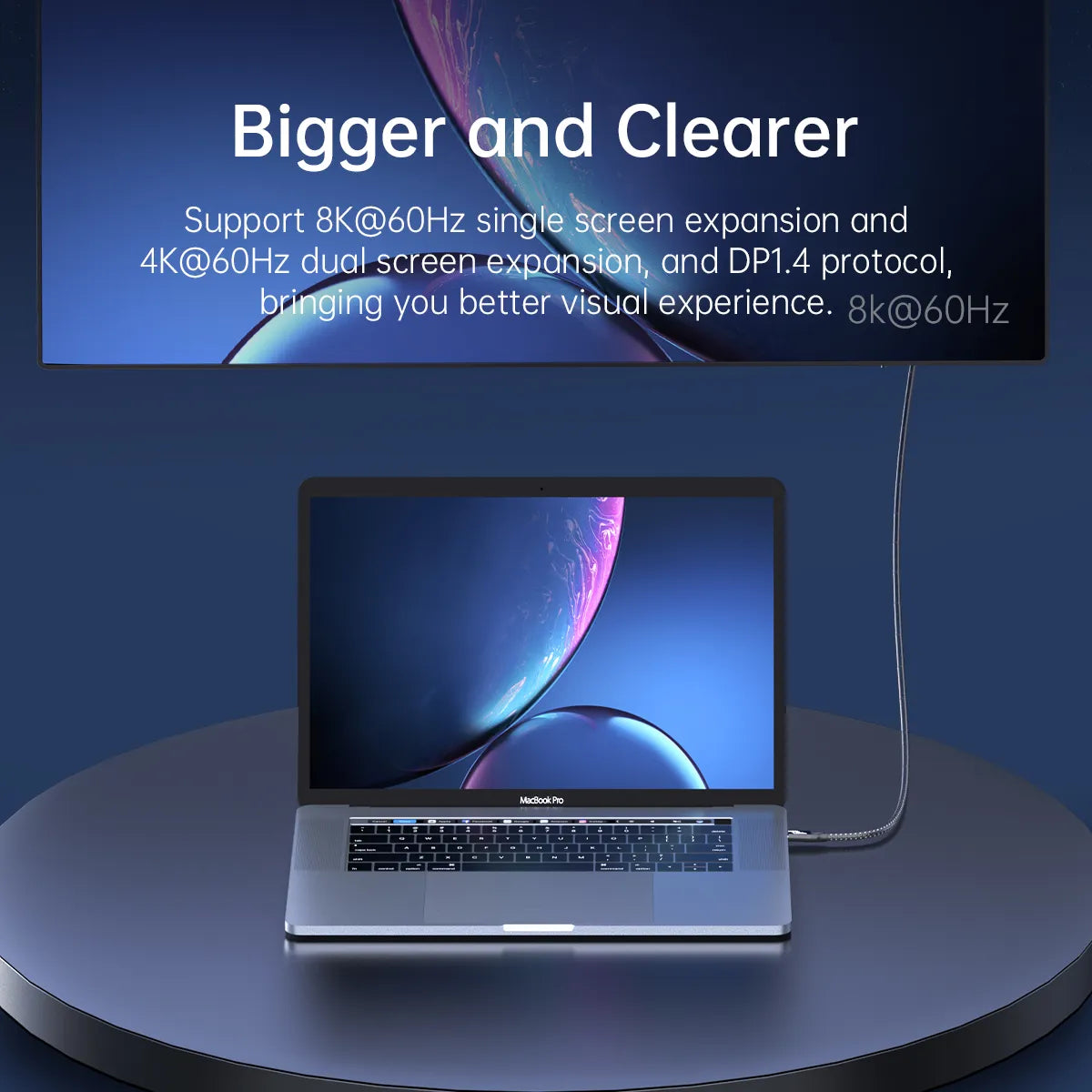 Orico ACC40-15 USB-C 2-in-1 40Gbps Data Cable - متجر TT Tab للتقنيات الحديثة