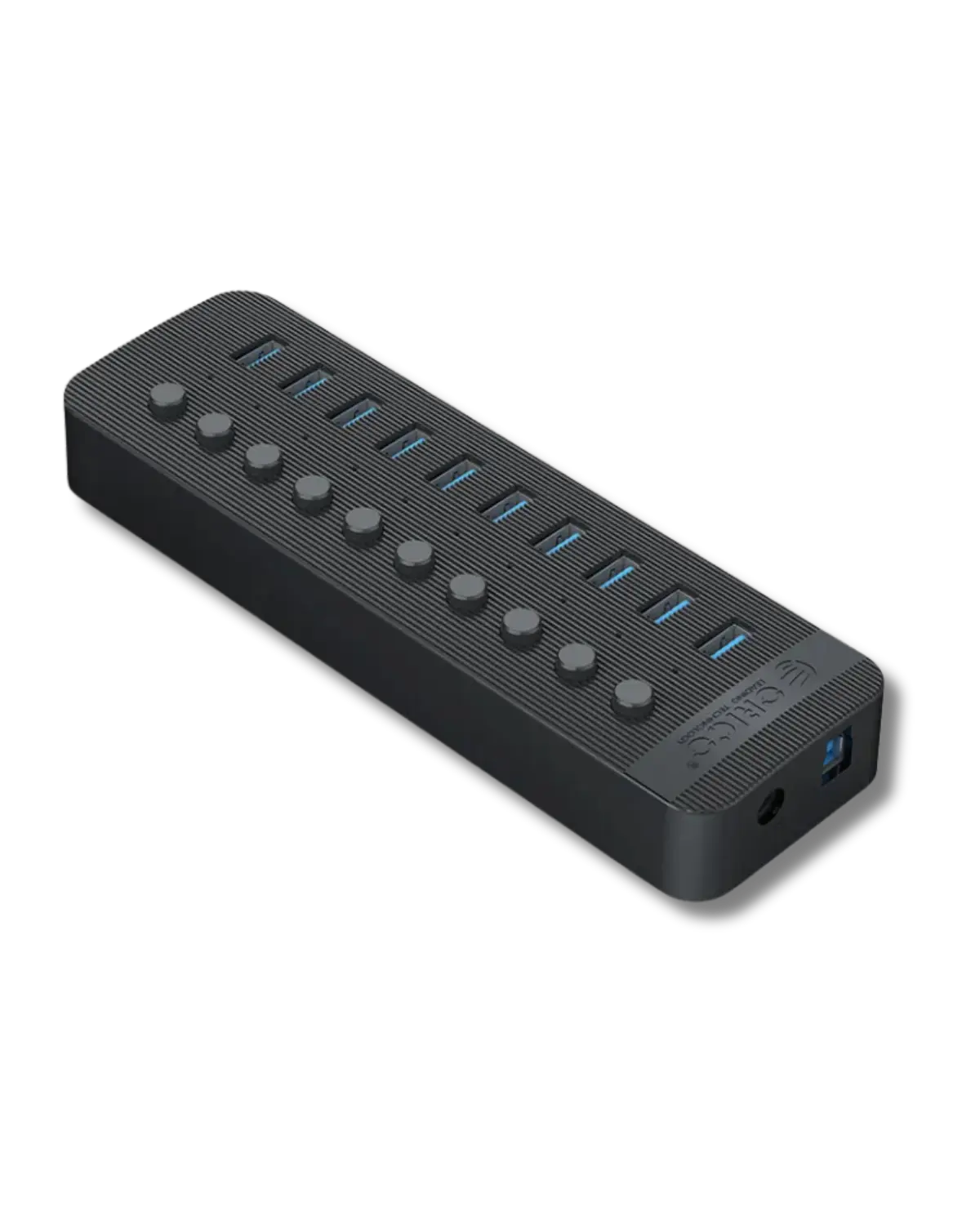 Orico CT2U3-10AB USB HUB 10 Port 3.0 with Individual On/Off Switches - للتقنيات الحديثة TT TAB متجر