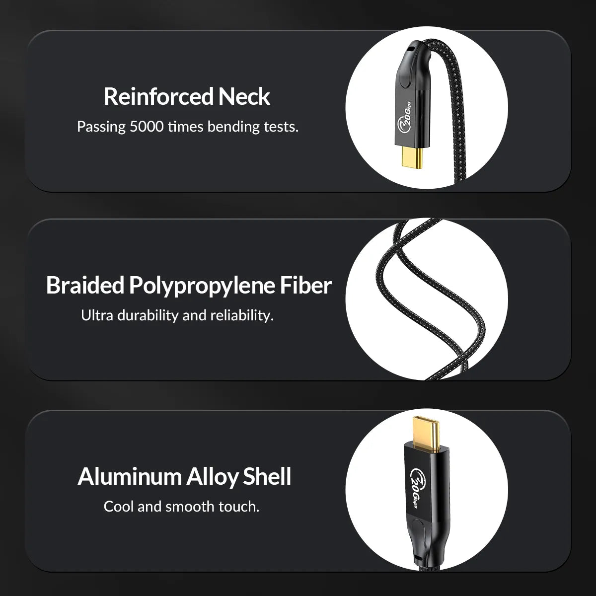 Orico CY32-10 USB-C 3.2 Gen2x2 20Gbps Extension Data Cable - متجر TT Tab للتقنيات الحديثة