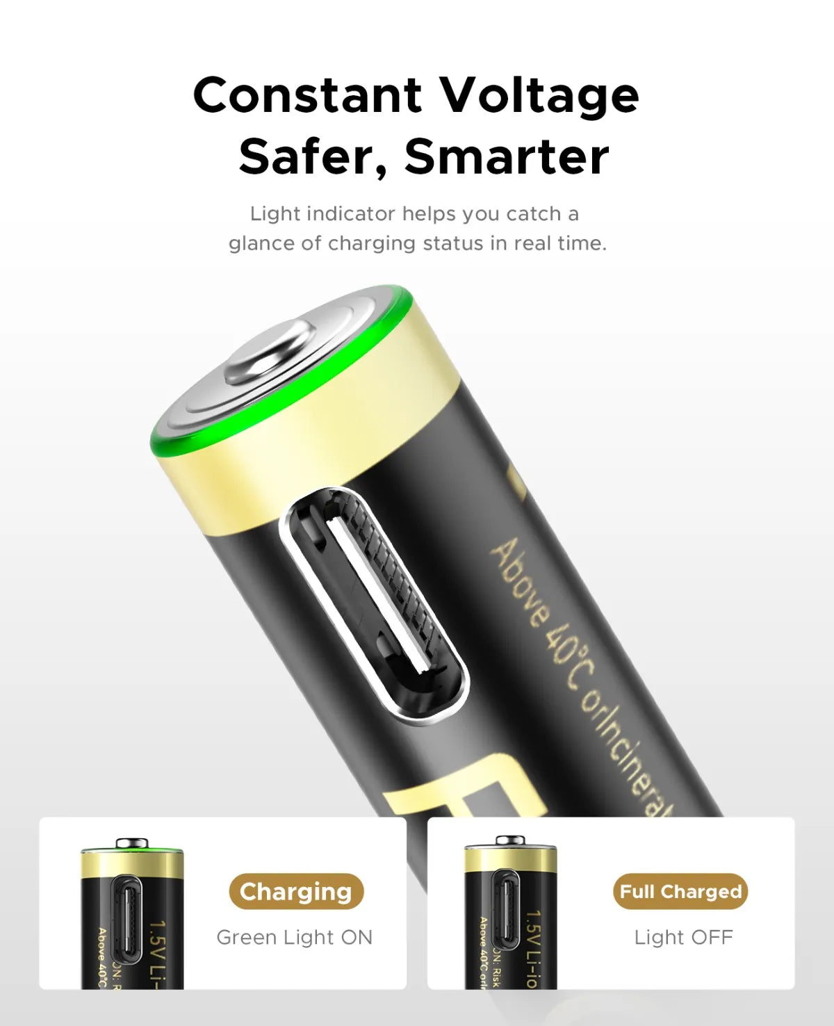 Orico EG7C Ener-G Li-ion AAA Rechargeable Battery 4-Pack - متجر TT Tab للتقنيات الحديثة
