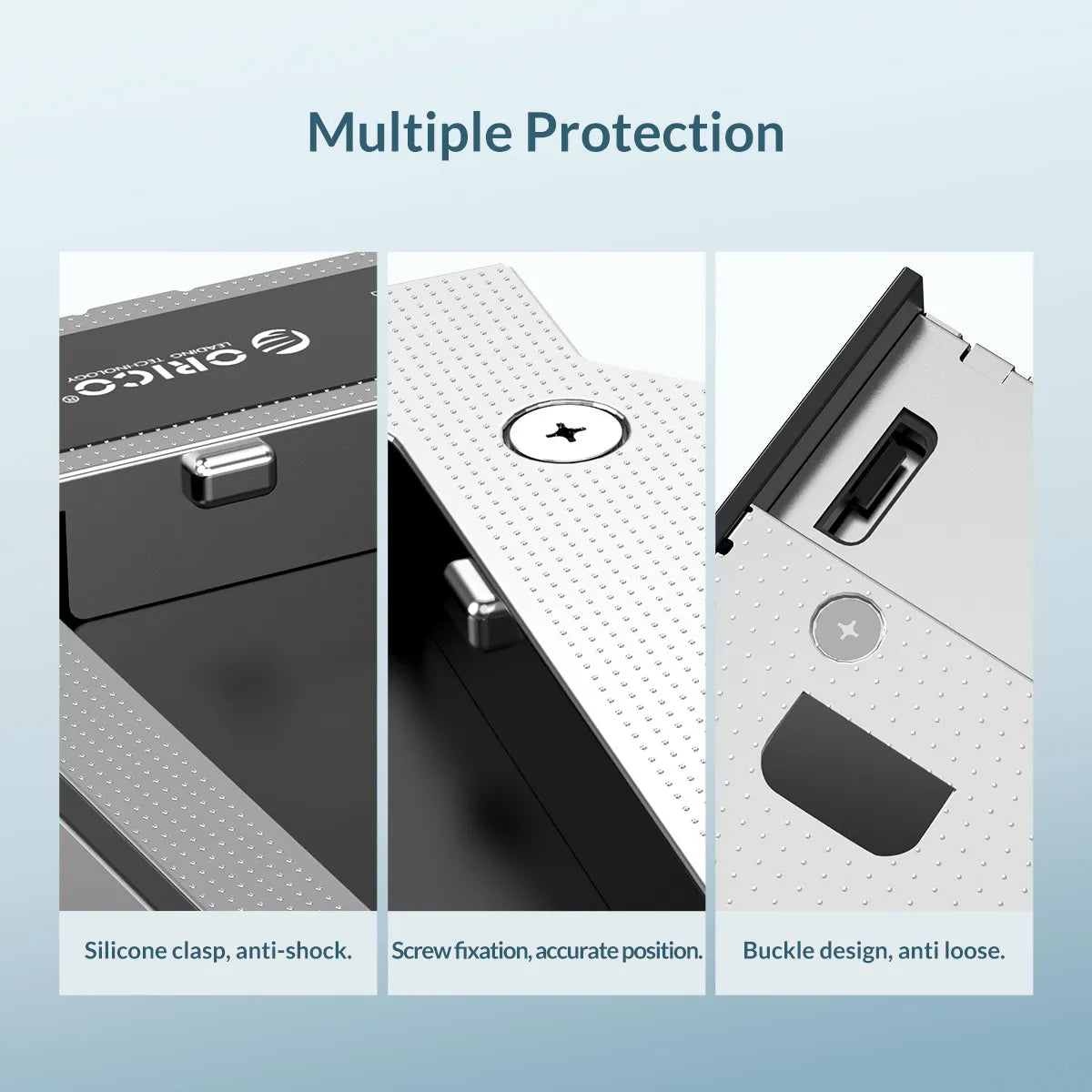 Orico M95SS Caddy 9.5mm Laptop Hard Drive Caddy for Optical Drive - للتقنيات الحديثة TT TAB متجر