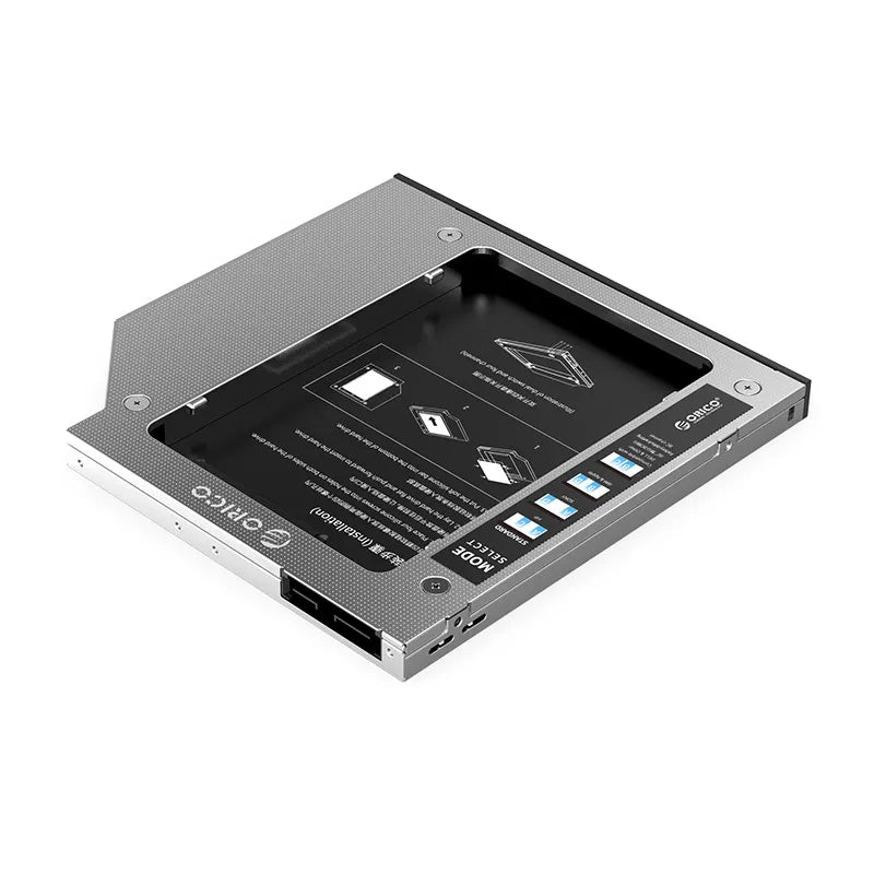 Orico M95SS Caddy 9.5mm Laptop Hard Drive Caddy for Optical Drive - للتقنيات الحديثة TT TAB متجر