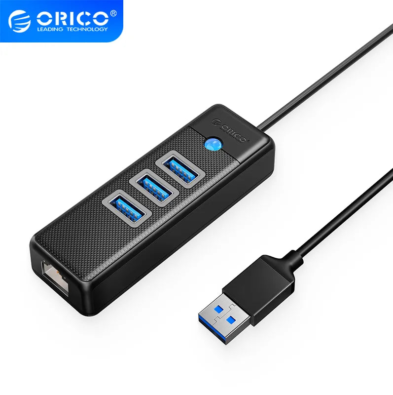 Orico PW3UR25-U3-015 USB HUB with RJ45 2.5Gb/s - للتقنيات الحديثة TT TAB متجر
