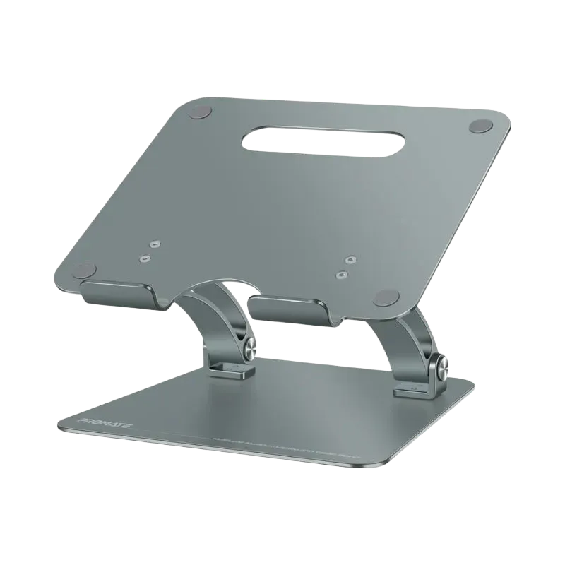 Promate DeskMate-7 Ergonomic Multi-Level Aluminum Laptop Stand - للتقنيات الحديثة TT TAB متجر