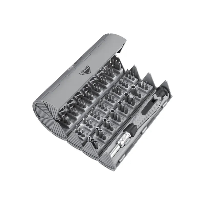 Promate ProTools-126M 126 Piece Cylindrical Magnetic Screwdriver Kit - للتقنيات الحديثة TT TAB متجر