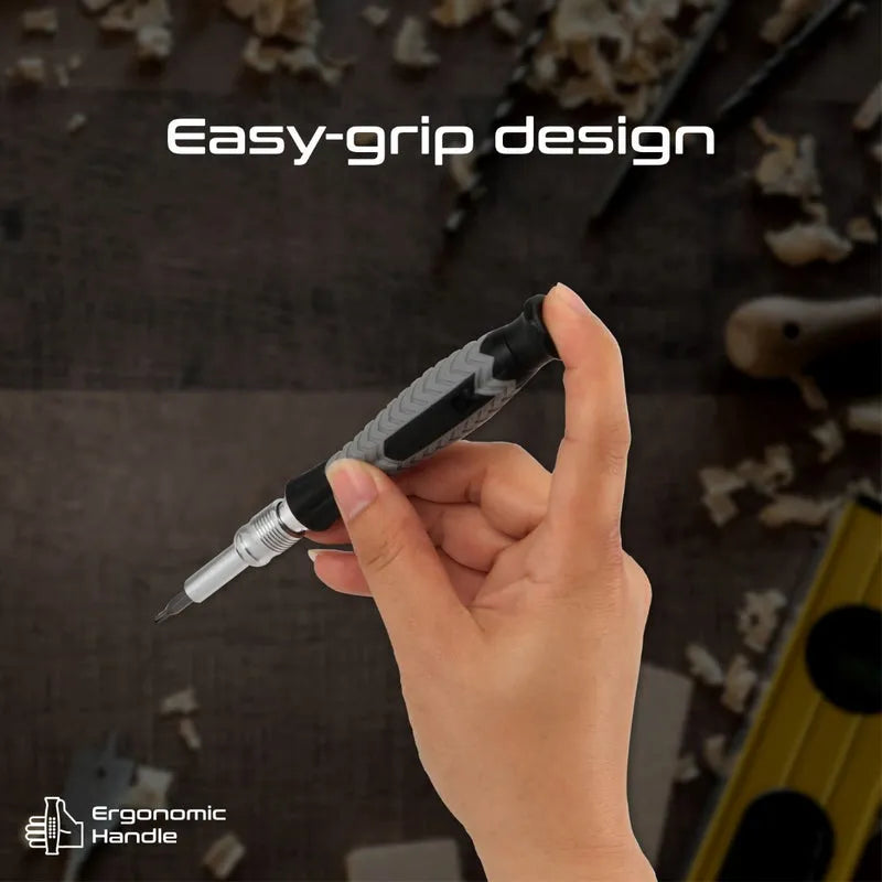 Promate ProTools-126M 126 Piece Cylindrical Magnetic Screwdriver Kit - للتقنيات الحديثة TT TAB متجر