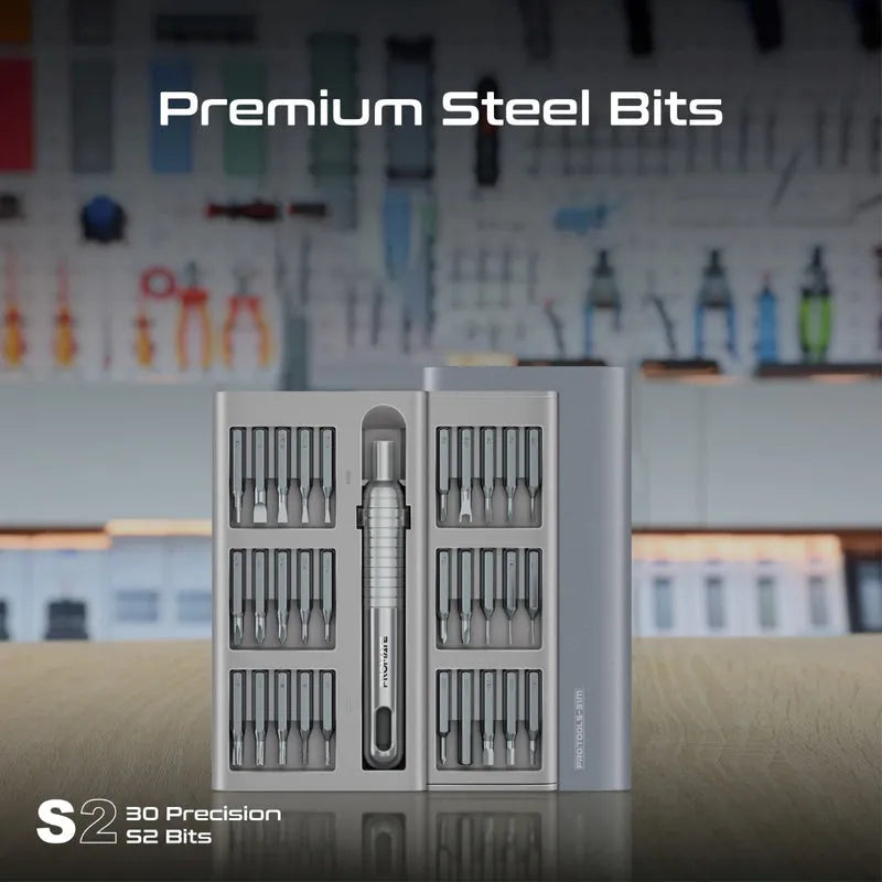 Promate ProTools-31M 31-Piece Super Mini Precision Screwdriver Kit - للتقنيات الحديثة TT TAB متجر