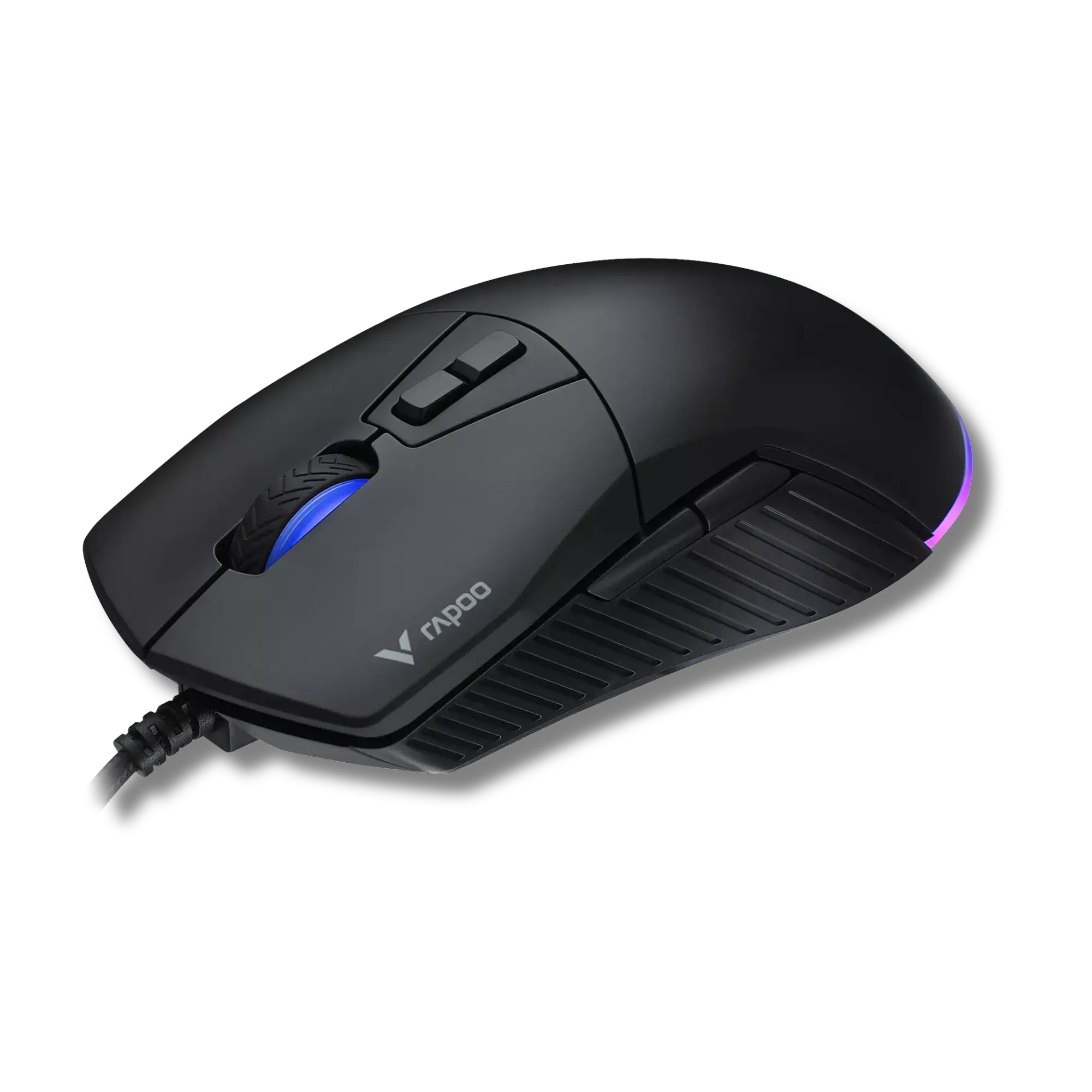 Rapoo V360 IR Gaming Optical Mouse with Customizable RGB - متجر TT Tab للتقنيات الحديثة
