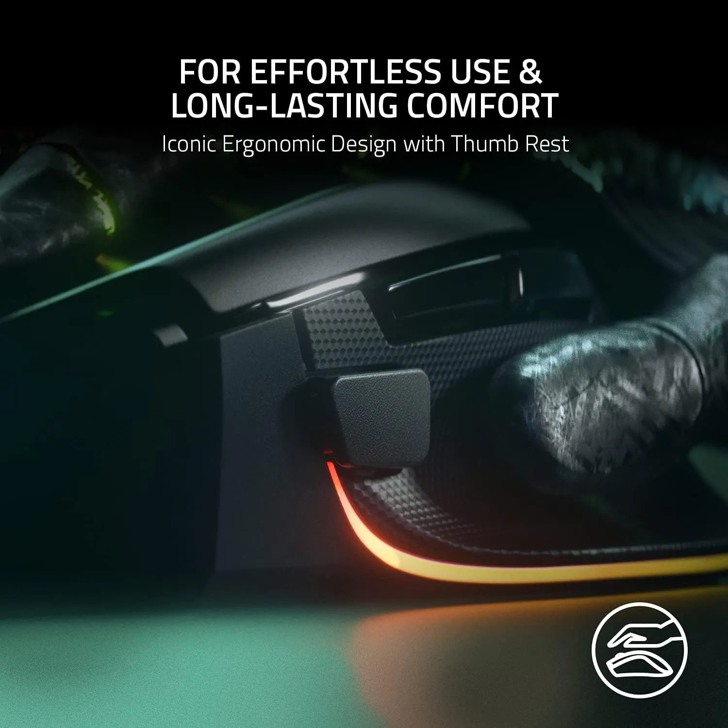 Razer Basilisk V3 Wired Optical Gaming Mouse - متجر TT Tab للتقنيات الحديثة