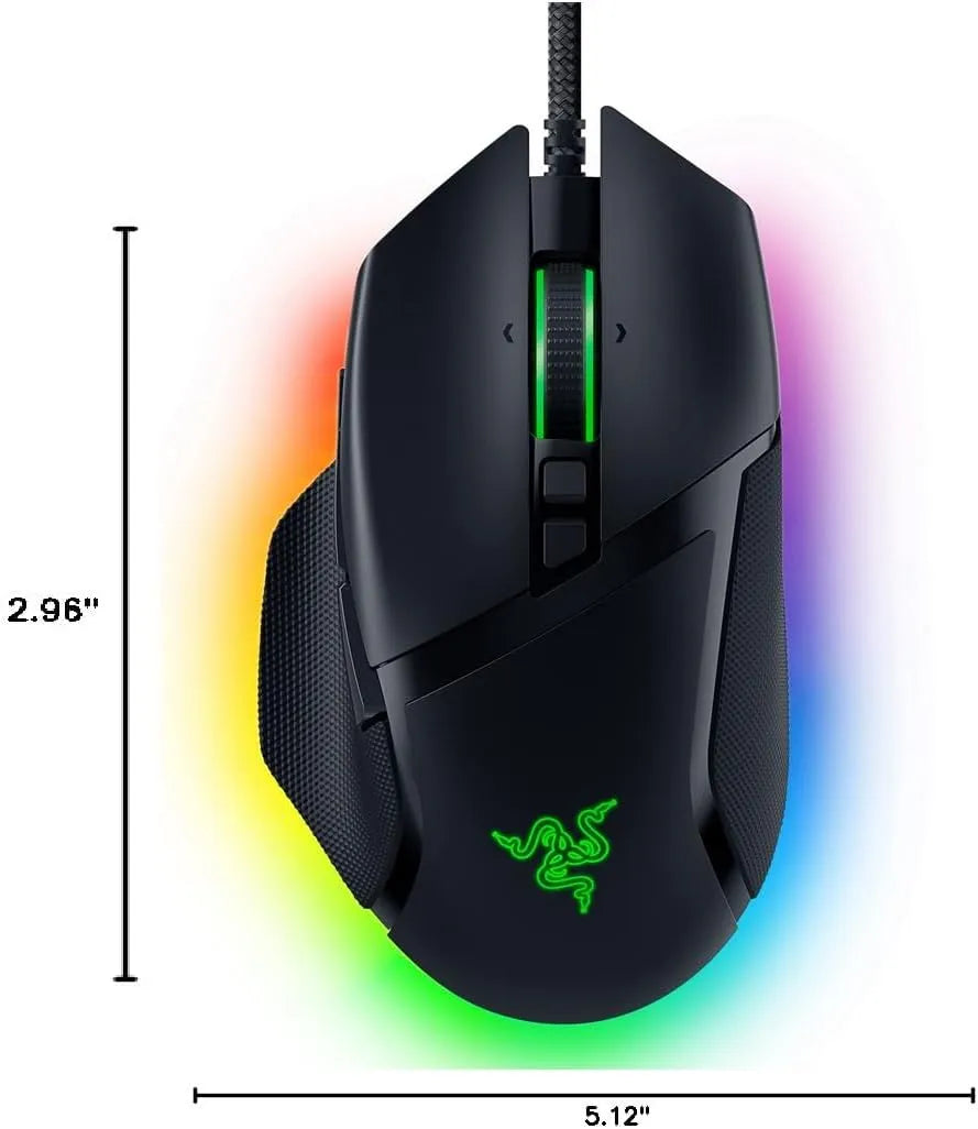 Razer Basilisk V3 Wired Optical Gaming Mouse - متجر TT Tab للتقنيات الحديثة
