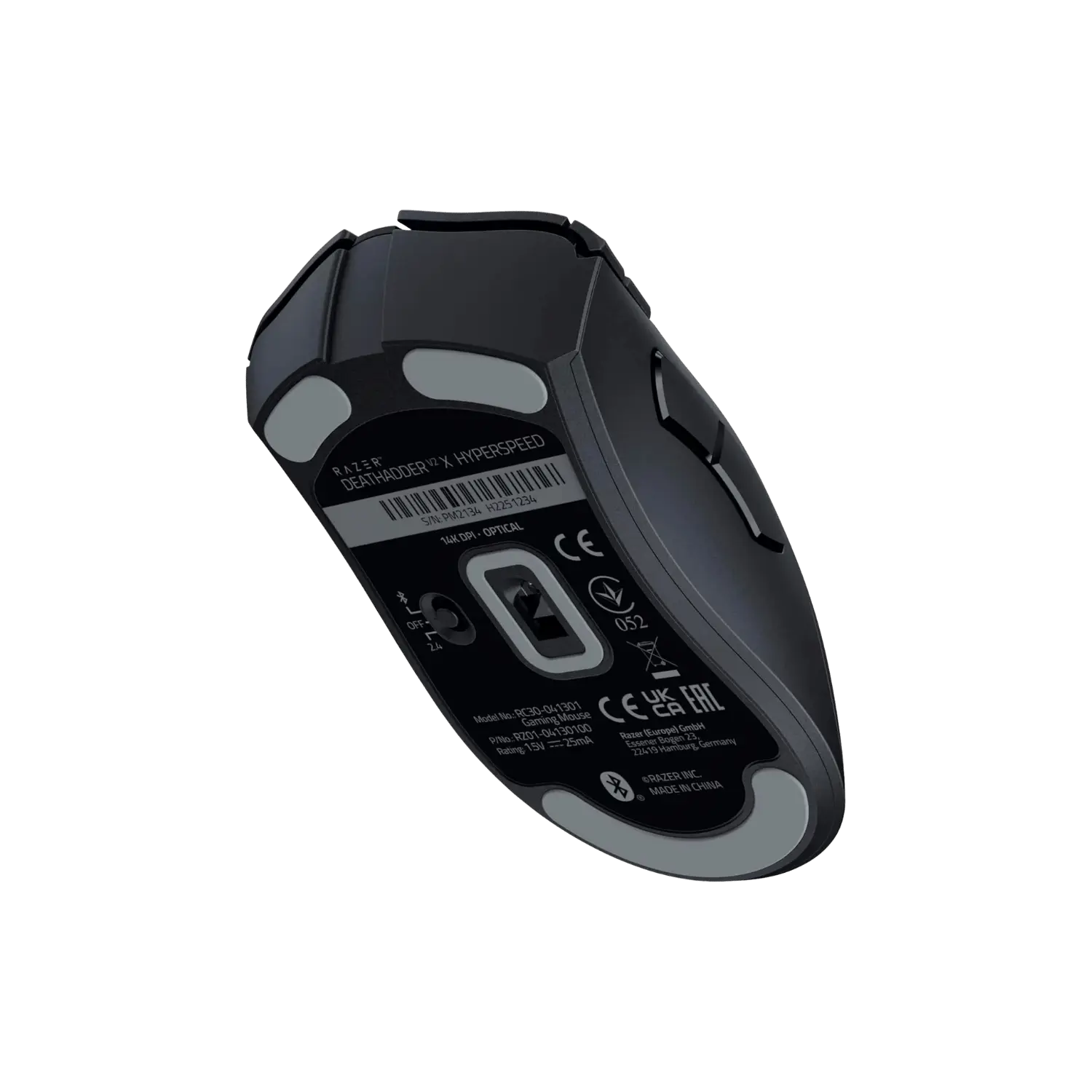 Razer DeathAdder V2 X HyperSpeed Wireless Gaming Mouse with 14K DPI and Mechanical Switches - متجر TT Tab للتقنيات الحديثة