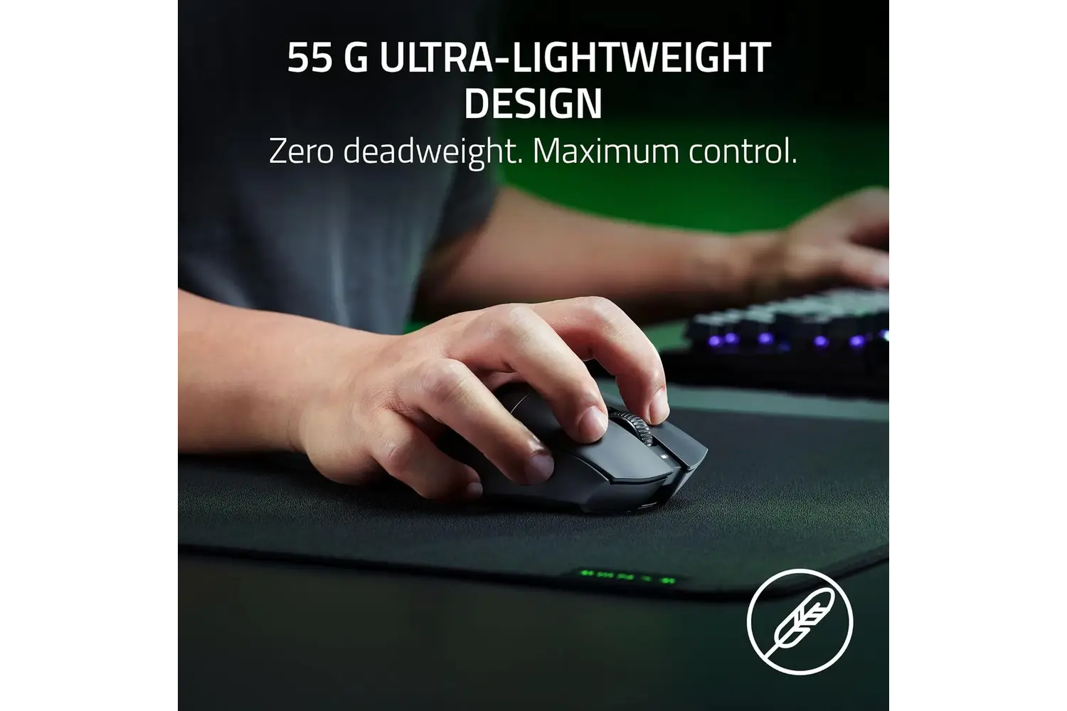 Razer DeathAdder V3 HyperSpeed Wireless Esports Gaming Mouse - متجر TT Tab للتقنيات الحديثة
