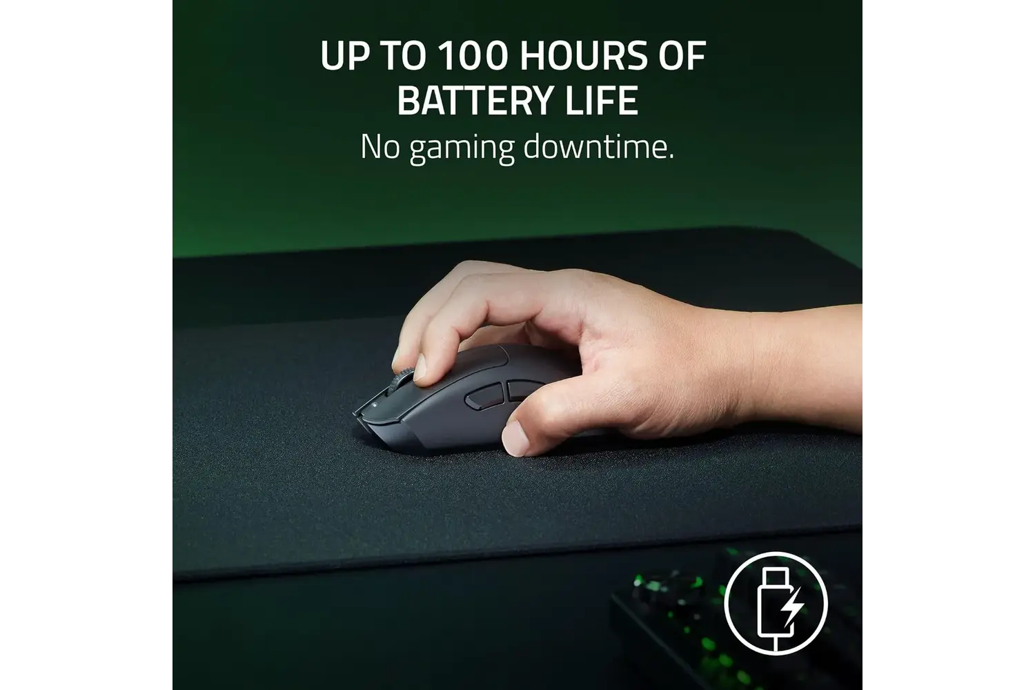 Razer DeathAdder V3 HyperSpeed Wireless Esports Gaming Mouse - متجر TT Tab للتقنيات الحديثة